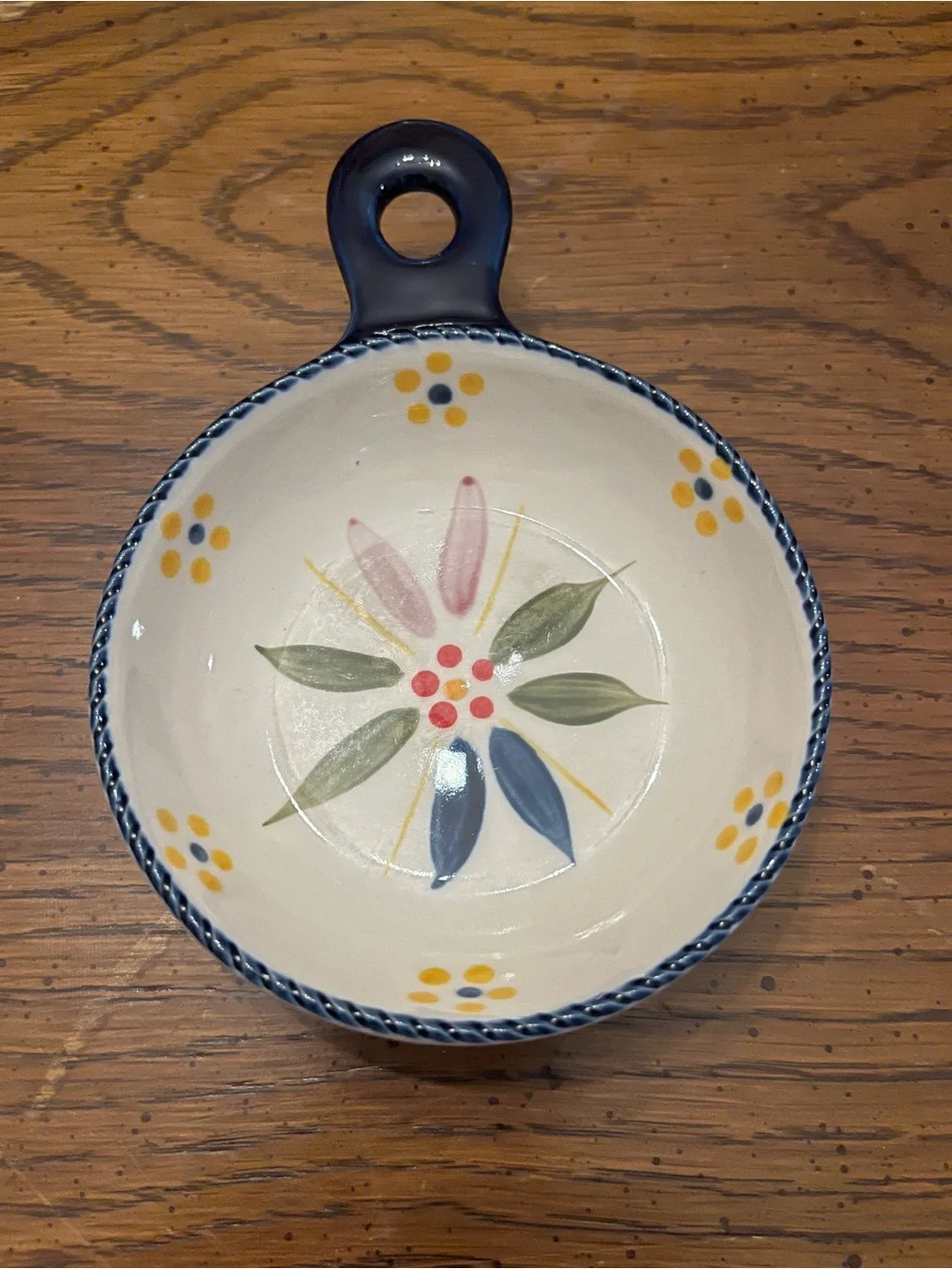 Temptations Old World Confetti Hand-Painted Ceramic Serving Set